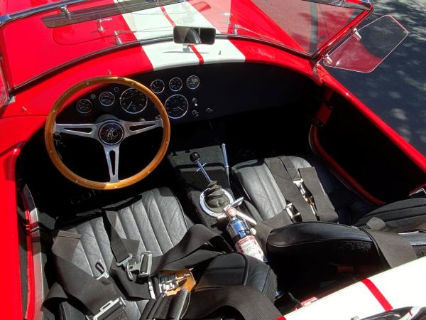 Cockpit, batteries are behind the passenger seat