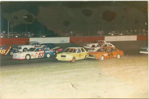 The Yellow Bimmer in the center is one we drove for the Metric Mechanic a couple of second places was  our best but what fun it was running his car on fri,mine sat and practicing wednesdays in racers 3 days a week nice!