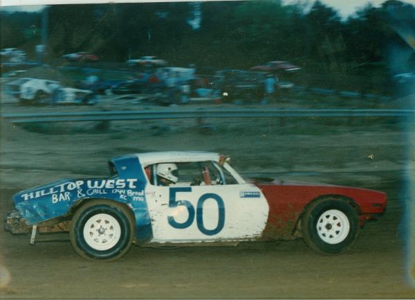 Our first and only Dirt street stock what a learning curve.