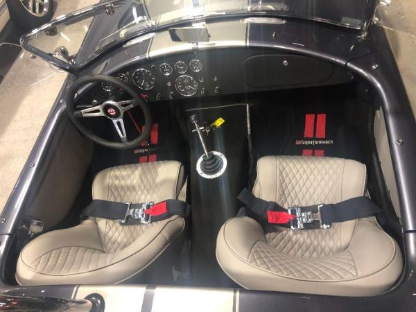 We waited a month to get the custom interior work done. A match to the stripes.