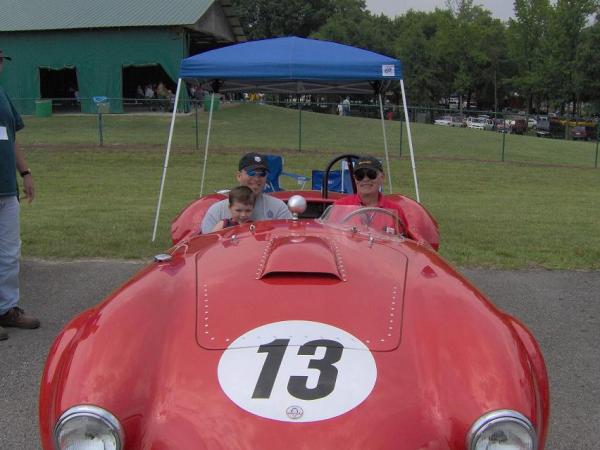 Jack, Max and I getting ready to drive around VIR.