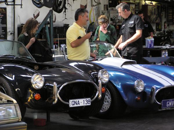 Lalor high school students visit our workshop