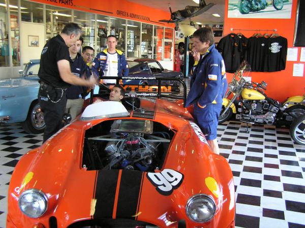 Renualt F1 race visit our workshop and get a tour