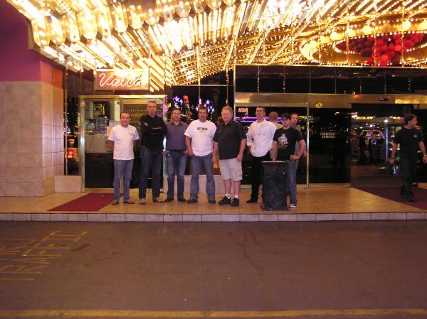 The Boyz getting ready to cruze the streets of Vegas after a hard day @ SEMA 2006
