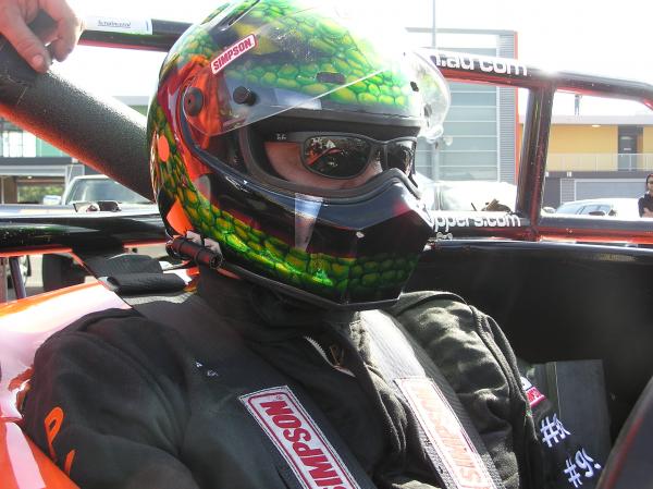 Bathurst Easter 2010 George Vidovic getting into the zone