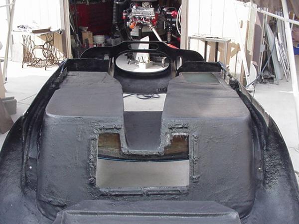 I made a removable rear access panel to make any brake adjustment easier