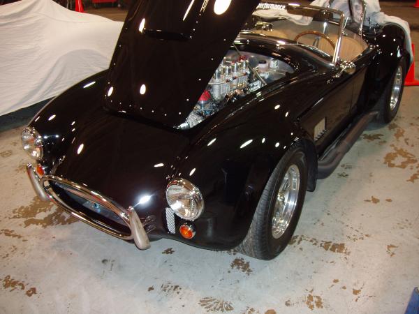 Steve's all black Cobra with a 347 sbf and Dynapormance FI.