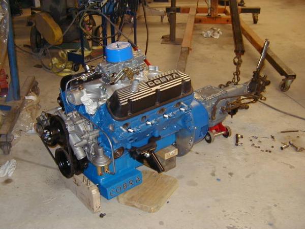 Completed 1969 351W motor ready to install.