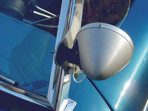 Raydyot mirror with home made mounting bracket.