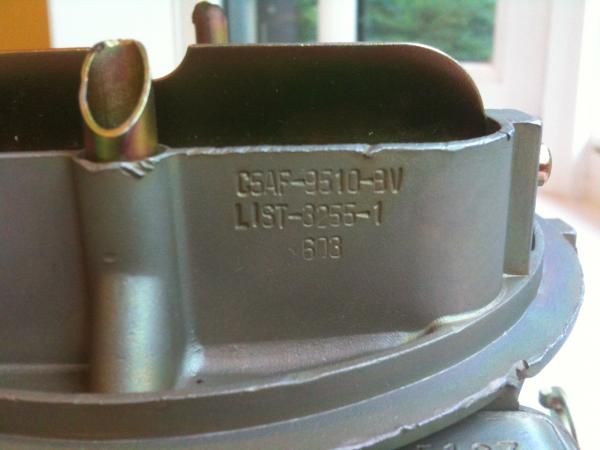 Model, list and date code