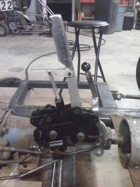V gate shifter custom handle