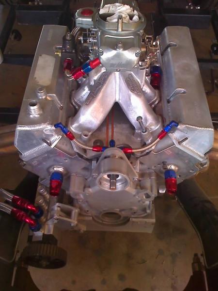 Top end oil plumbing.