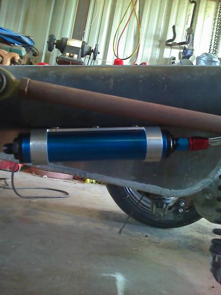 Fule filter mounted.