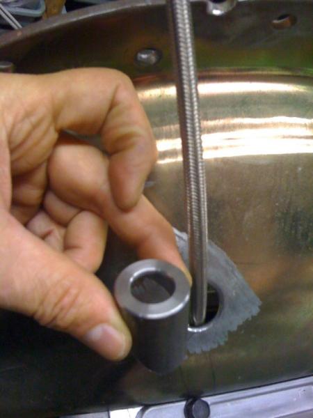 Getting it to fit and ready for welding.