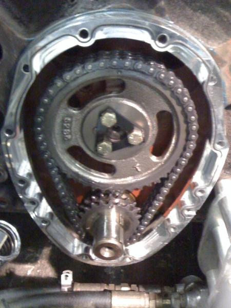 Moly lubed up ready for the billet cover.