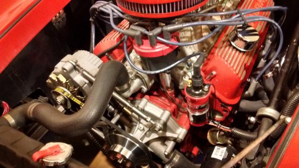 Finished rebuilding this sweet 302 motor over the winter. It was nice to have the garage organized again with all of the parts off the floor.