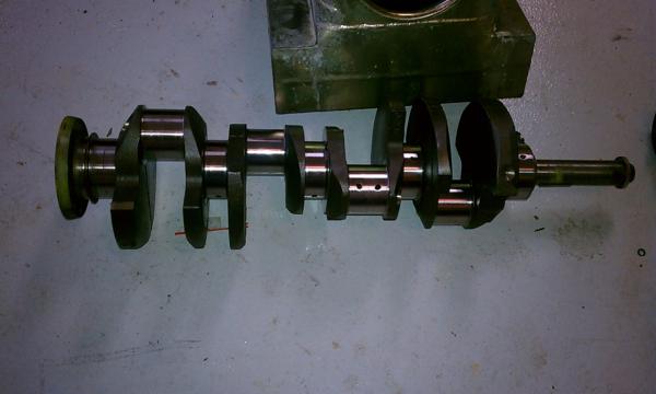 the old 460 crank shaft. Is it for sale? Well sure...make an offer.