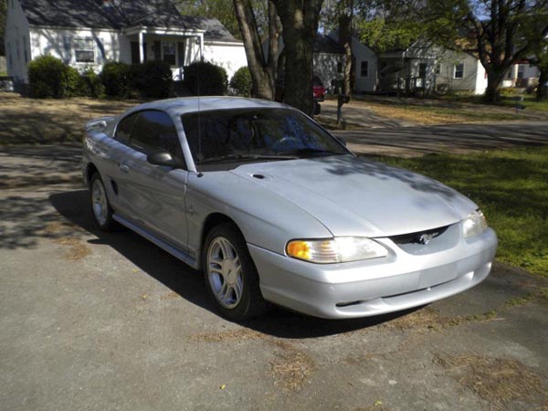 mustang front