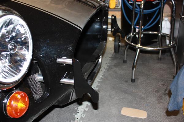 Front quick jacks powder coated and new HID lights