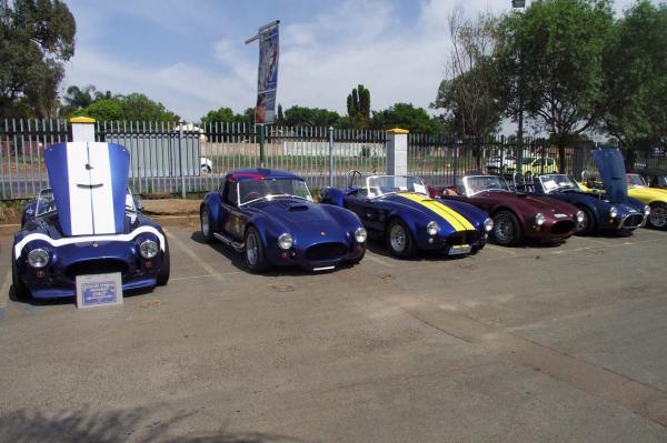 "Pretoria Cobra" at Post War Peace Party car show.
