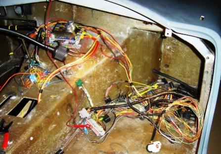 Rework of stock harness