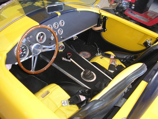 interior with highbacks