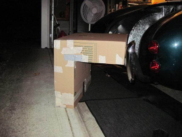 Gas Tank Mock-up view out