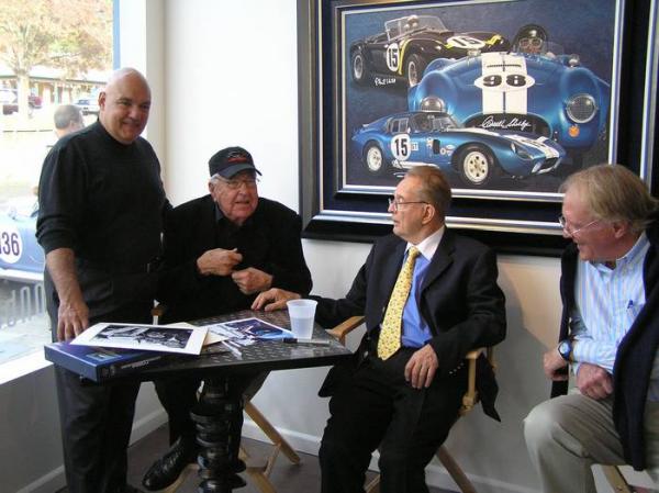 Tony, Shelby, Phil Hill & Dan Guerney