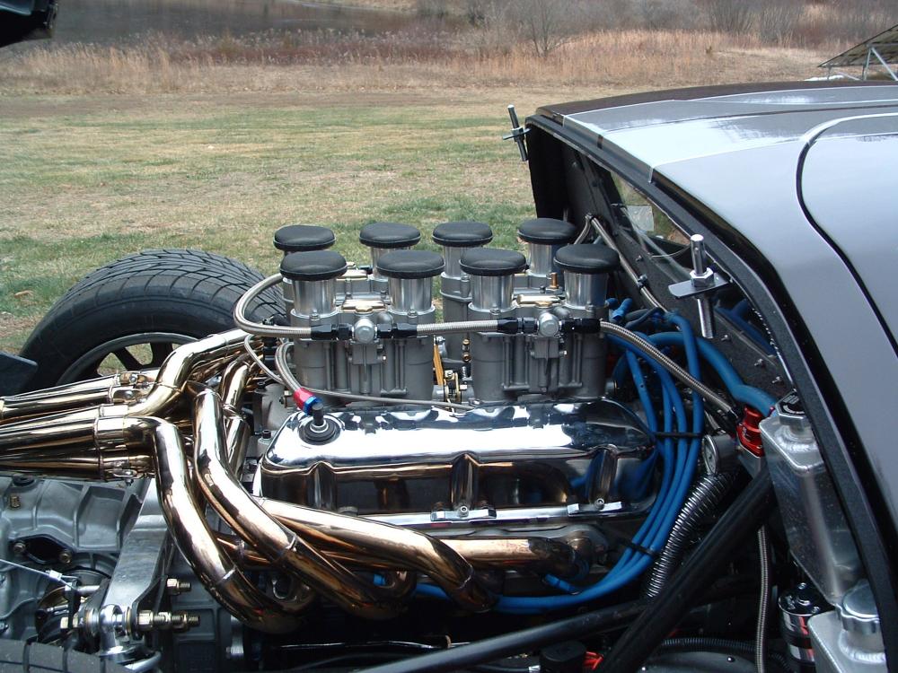 RCR GT 40 intake side view