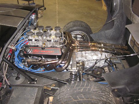 re-worked exhaust system