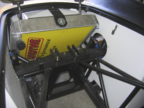 CSX7070 Front of engine compartment