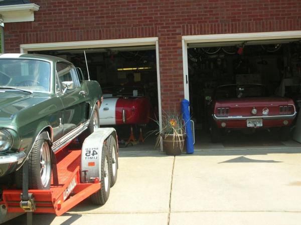 Tres Ponies... 1966 CMC Cobra, 1968 Mustang Ragtop, and 1968 Shelby GT500... I am garage poor... I need a bigger shop !