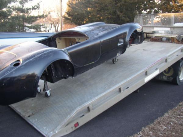 Cobra loaded for the trip to Tony's