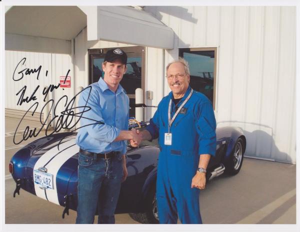 Carl Edwards and Gary 2009