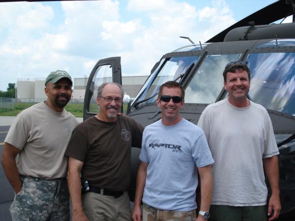 Chon Gary Greg Biffle and Vic June 2010