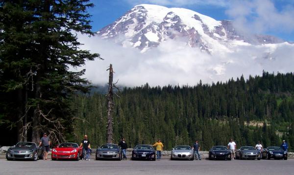 club run up Rainier