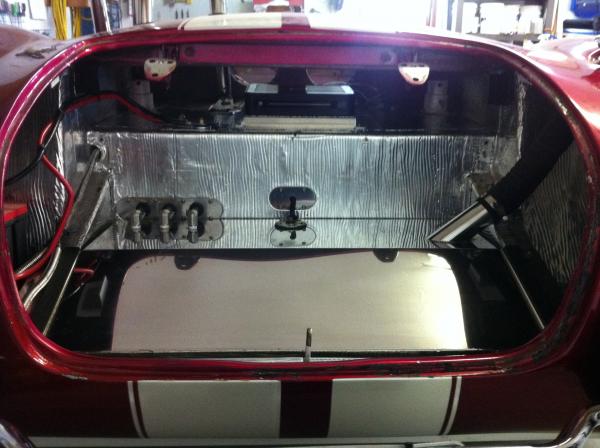 Trunk Upgrade - New Stainless Steel Fuel Tank