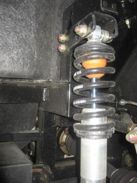 Right Rear Coil Over Adjustment