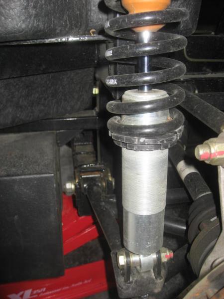 Right Rear Coil Over Adjustment