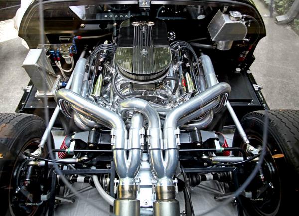 GT40, Bill Parham Engine, 488 Cu In, FE 585 HP