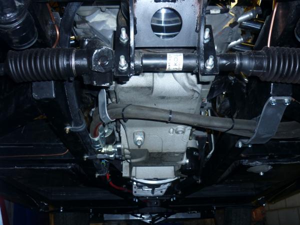 oil pipes to dry sump