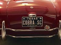 New Plate and Club Cobra Badge