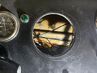 Smiths gauge hole with enlargement mark