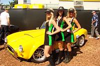 Sucrogen girls with Peters car