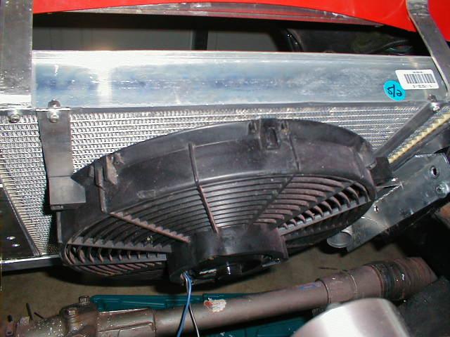 10047Upperradiatormountsandhomemadefanbrackets