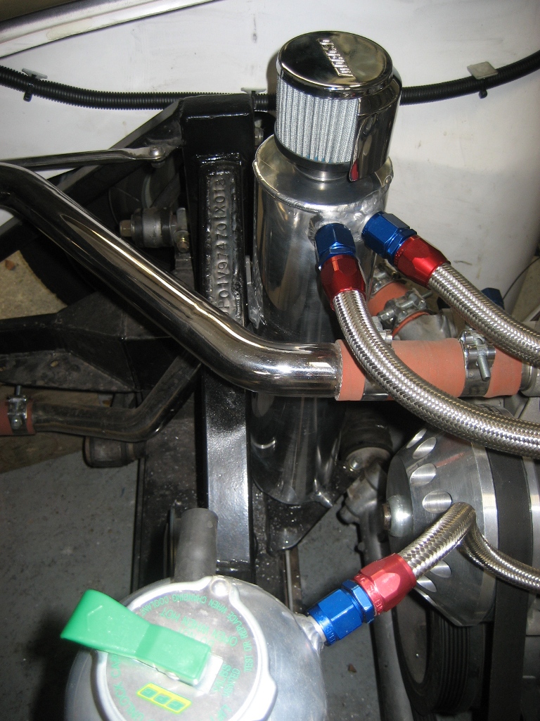 LS1 Breather setup Club Cobra