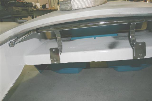 Chromed_boot_lid_hinge_fitted_Small_