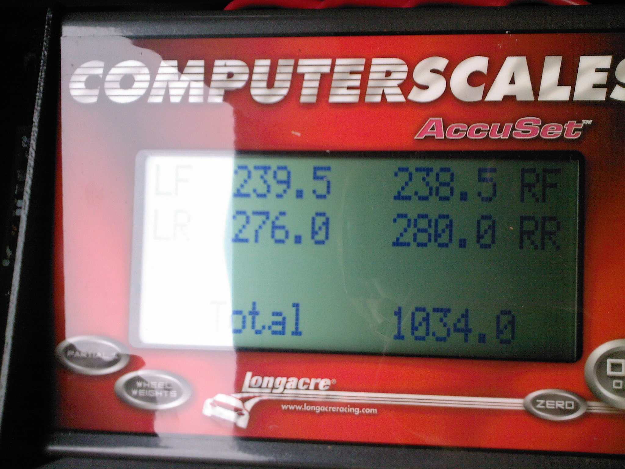 Corner_weight_measurements