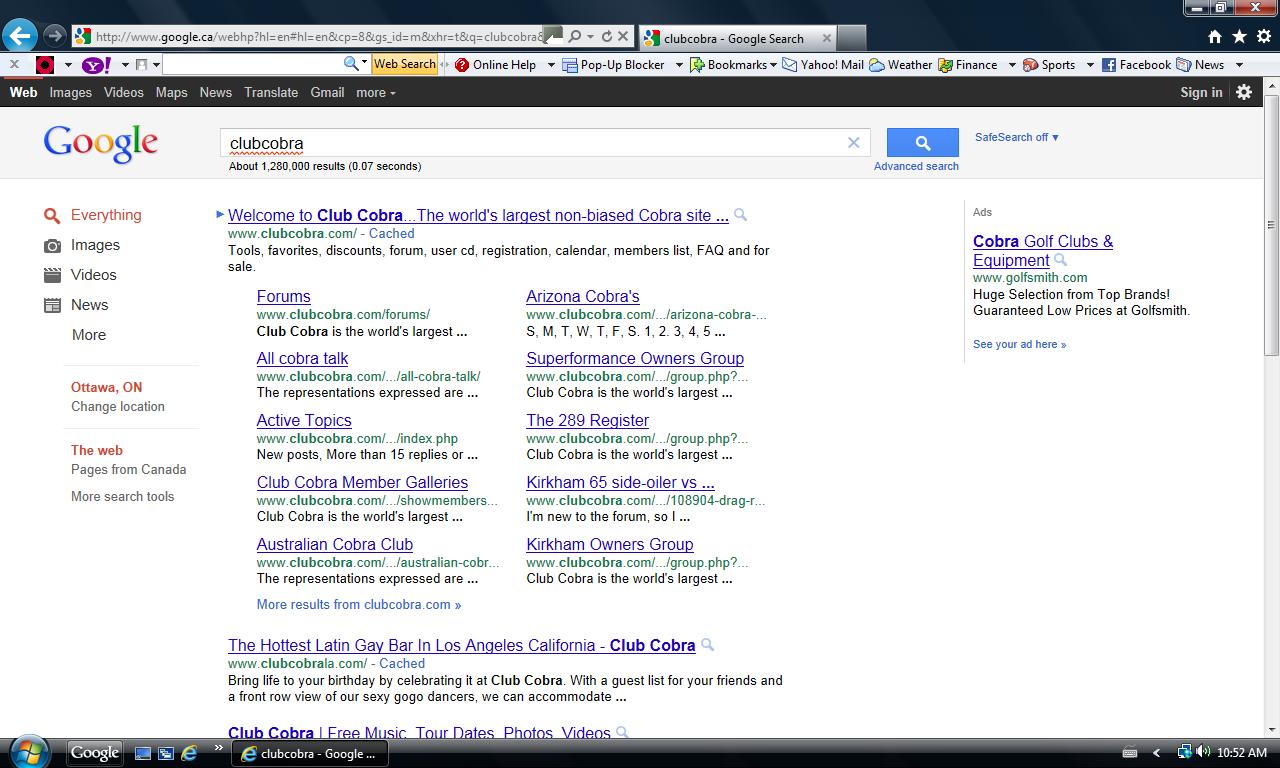 Google_ClubCobraSearch