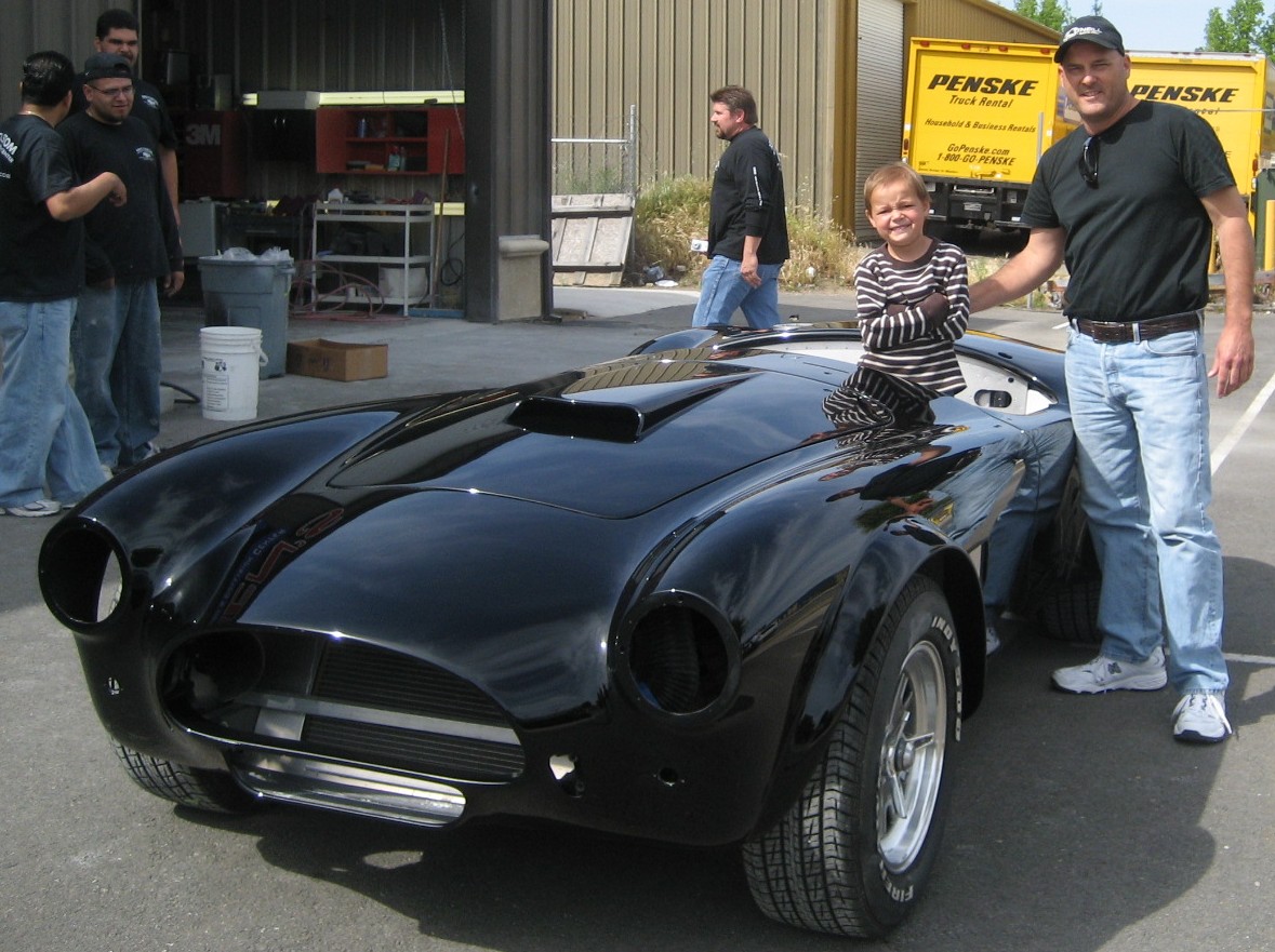 Me_and_Cameron_with_freshly_painted_Cobra